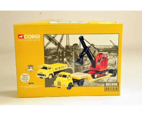 Corgi 1/50 Commercial Diecast comprising No. 31008 Wimpey Bedford Low Loader and Luffing Shovel. M in Box.
