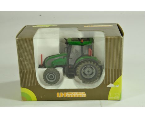 Universal Hobbies 1/32 valtra C Tractor with weathering and extras. E in Box.
