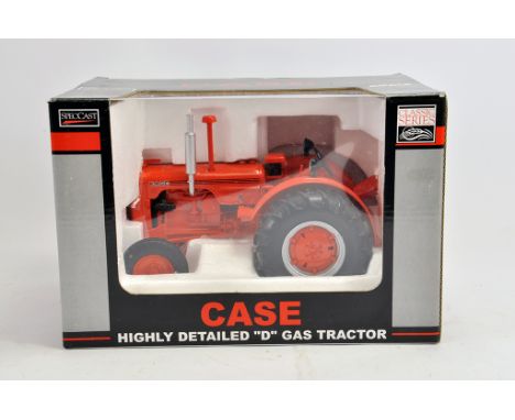 Spec Cast 1/16 Case D Gas Tractor. M in Box.