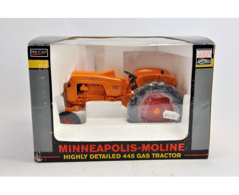 Spec Cast 1/16 Mineapolis Moline 445 Gas Tractor. M in Box.