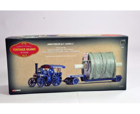Corgi Vintage Glory of Steam 80102 Fowler Road Loco and Low Loader. Pickfords. M in Box.