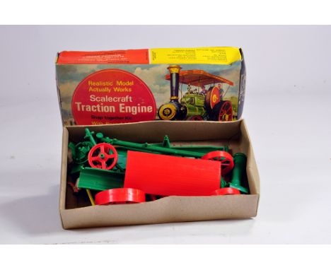 Scalecraft Plastic Model Steam Engine Kit. Unchecked but appears complete. 