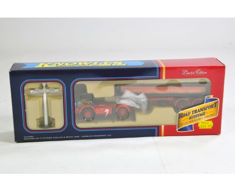 Corgi 1/50 Commercial Diecast comprising No. CC11403 Bedford KM Platform. Knowles Transport. M in Box.