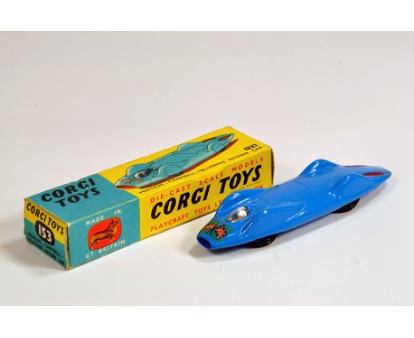 Corgi No. 153 Proteus Campbell Bluebird Record Car. E to NM in VG Box.