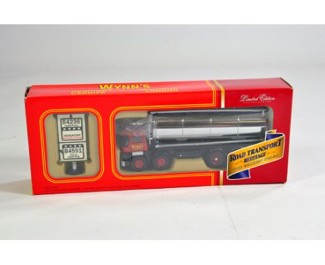 Corgi 1/50 Commercial Diecast comprising No. CC11703 Guy Warrior Tanker. Wynns Heavy Haulage. M in Box.