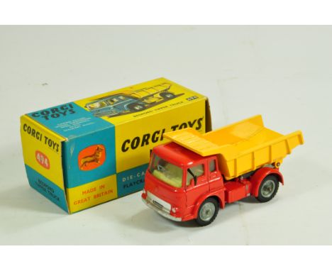 Corgi No. 494 Bedford Tipper Truck. Generally vg to E in vg Box.