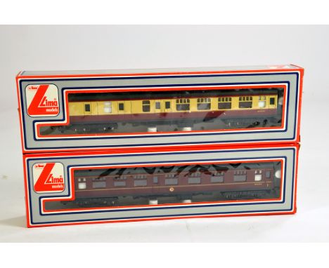 Lima Models Duo of Passenger Coaches. M in Boxes. (2)