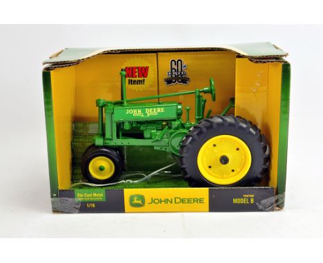 Ertl 1/16 John Deere Model B Tractor. E to NM in Box.