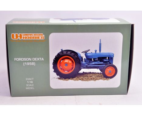 Universal Hobbies 1/16 Fordson Dexta 1958 Tractor. M in Box.