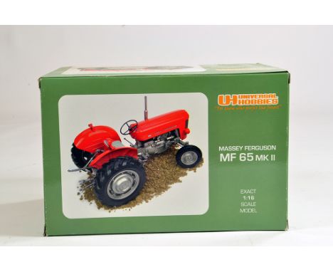 Universal Hobbies 1/16 Massey Ferguson MF65 Tractor. M in Box.