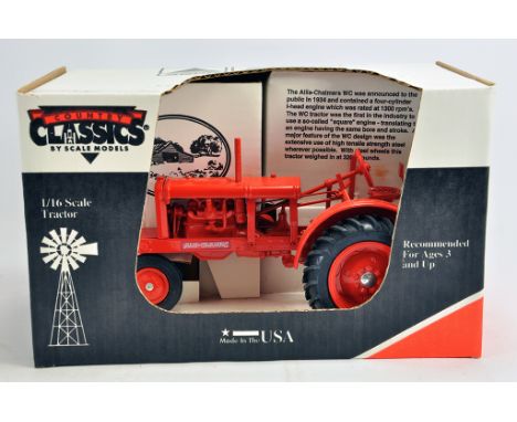 Scale Models 1/16 Allis Chalmers Tractor. E to NM in Box.