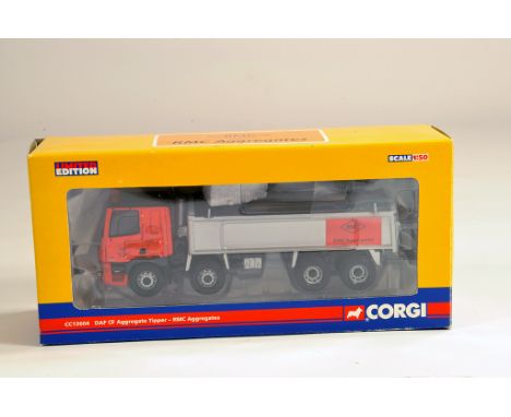 Corgi 1/50 Commercial Diecast comprising No. CC13604 DAF CF Tipper. RMC Aggregates. M in Box.