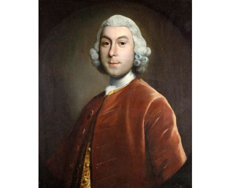 Joseph Highmore (1692-1780)  Portrait of "Robert Butler" (d.1788) of Ballyragget Castle and Ballyragget Lodge, County Kilkenn