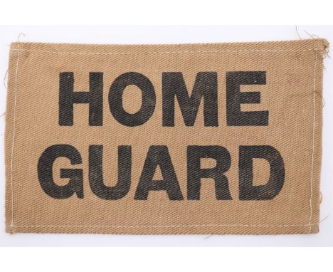 A Second World War Home Guard sleeve patch