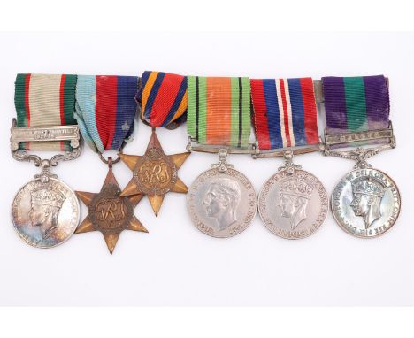 A Pre-War, Second World War and Malaya Campaign medal group to 3597200 Lance Corporal W E Grogan Border Regiment / Staff Serg