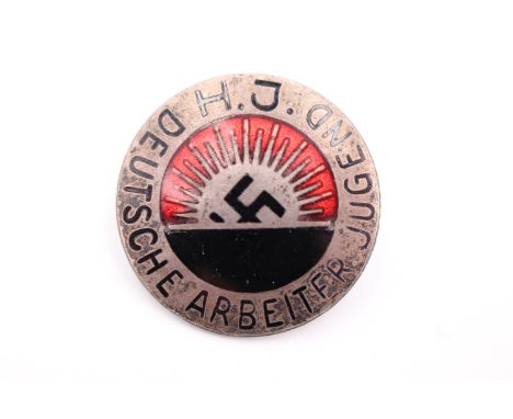A German Third Reich first pattern Hitler Youth / Deutsche Arbeiter-Jugend badge