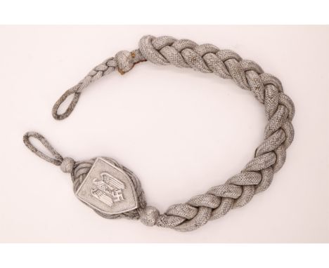 A German Third Reich first pattern army marksmanship lanyard