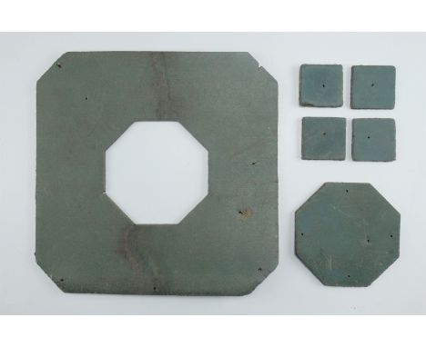 [ Titanic ] A Linoleum floor tile cluster from the landings off the 1st class staircase and 2nd Class public areas of the Whi