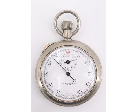 A 1916 British Army Mk II stopwatch by H Williamson of London, (running when catalogued, accuracy and reliability un-tested)