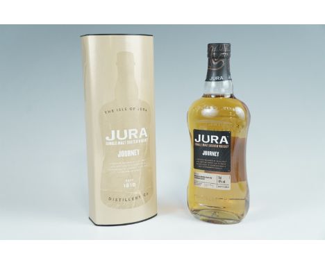 A boxed bottle of Jura "Journey" single malt Scotch whisky 