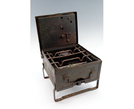 A British Army petrol stove, 24 x 24 x 19 cm