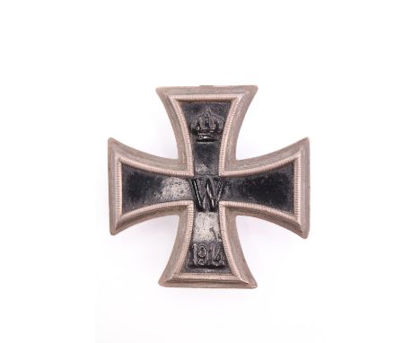 An Imperial German Iron Cross first class, stamped KO