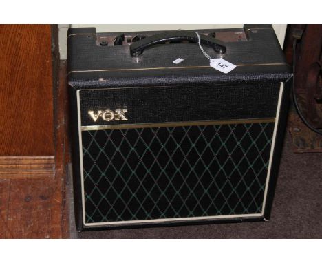 Vox amplifier.