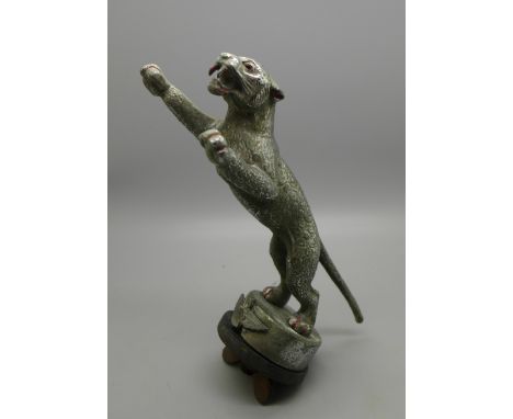 A rare Leaping Jaguar car mascot 