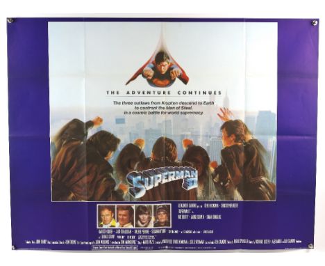 40+ British Quad film posters including Young Emmanuelle, Moon Pilot, Tarka The Otter, The Untouchables, Popeye, Return From 