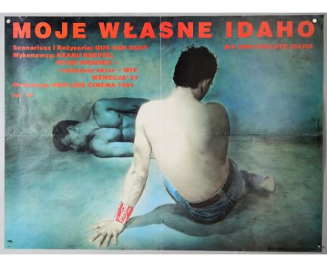 My Own Private Idaho (1991) Polish B1 film poster for the 1992 Polish first release of Gus Van Sant’s drama starring River Ph