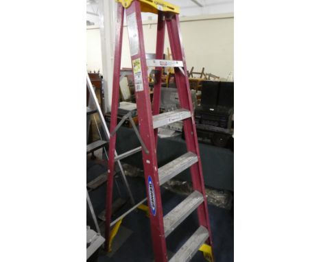 An American Five Step Ladder by Werner 
