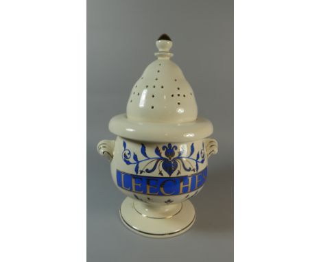 A Reproduction Ceramic Leeches Jar, 40cm high 