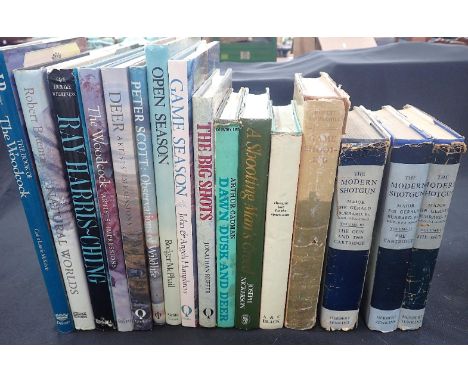 A COLLECTION OF GAME SHOOTING BOOKSand similar, including Maj. Sir Gerald Burrard 'The modern shotgun', 3 vols, 4th ed. rev. 