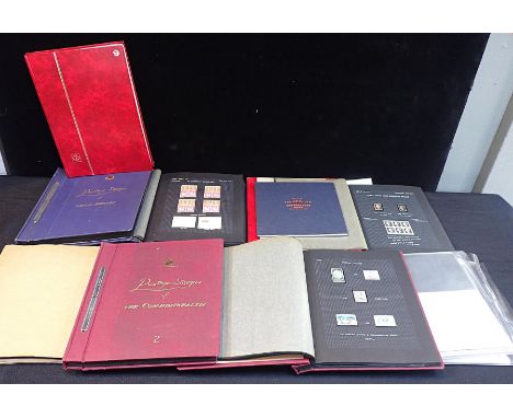 AN OLD TIME STAMP COLLECTION IN VARIOUS ALBUMSstockbooks and on leaves, GB from 1840 1d black (2) used, then later QV and Kin