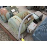 Reliance 75 Hp A-C Motor, Frame 3657, Phase 3, HZ 60, RPMs 1775