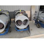 Frost Fighter Indirect Fired Heater, Model #OHV #500 LP/NG