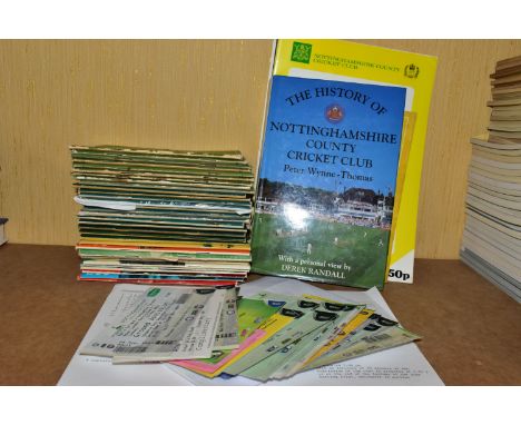 CRICKET YEARBOOKS - NOTTINGHAMSHIRE, a collection of Nottinghamshire County Cricket Club Yearbook/Handbooks, a complete run, 