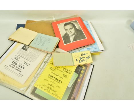 THEATRE EPHEMERA, a large collection of Theatrical Programmes, ticket stubs, Press cuttings, advertising material, etc, inclu