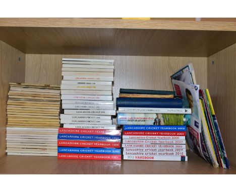 CRICKET YEARBOOKS - LANCASHIRE, a collection of Yearbooks for Lancashire County Cricket Club, a near complete run of years 19