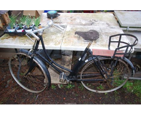 Vintage bicycle a/f.