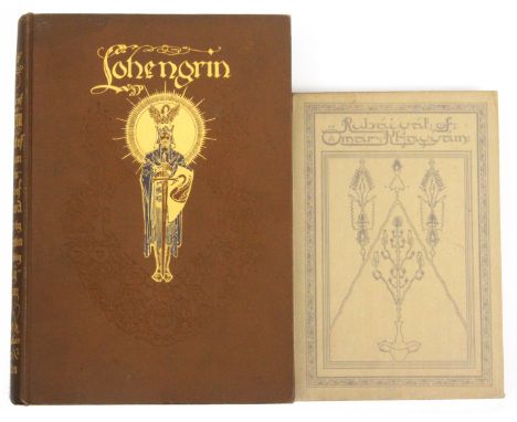 Wagner [R] & Rolleston (T.W.): The Tale of Lohengrin. Colour plates and decorations by Willy Pogany, cloth, 4 to, n.d.; Rubai