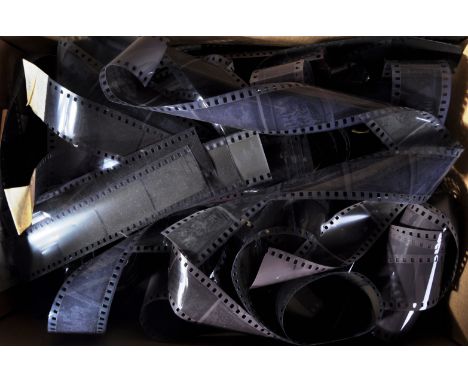 A collection WWII Second World War 35mm film camera negatives, each featuring images from the Second World War. A large quant