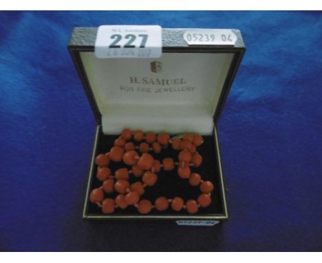CORAL CHOKER
