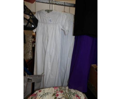 2 vintage baby gowns.