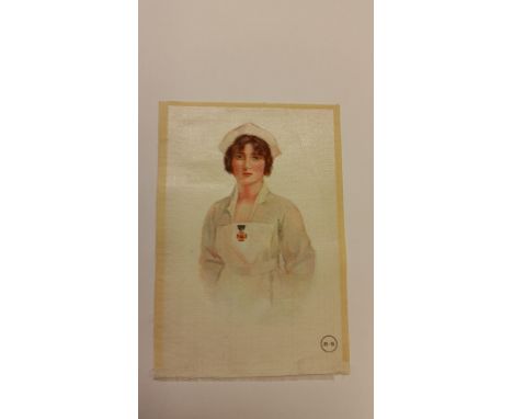SINCLAIR R., Red Cross Nurse, large silks, EX