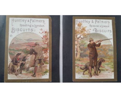 HUNTLEY &amp; PALMER, Sports, complete, semi-circular, inc. cricket, tennis (no golf or baseball)&nbsp;etc., G to VG, 12