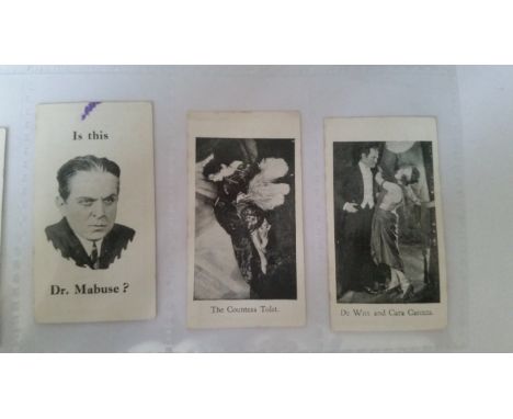 GRAINGER, Dr. Mabuse, complete, purple Tottenham Pavilion stamp to backs, EX, 12