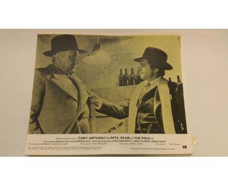 CINEMA, signed FoH still by Adolfo Celi, Pete Pearl &amp; the Pole, VG
