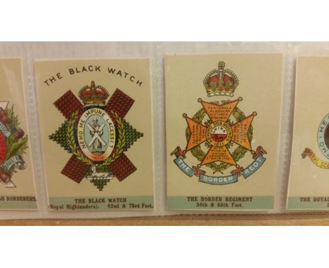 SILKS, anon., Crests &amp; Badges of the British Army, medium, EX, 93