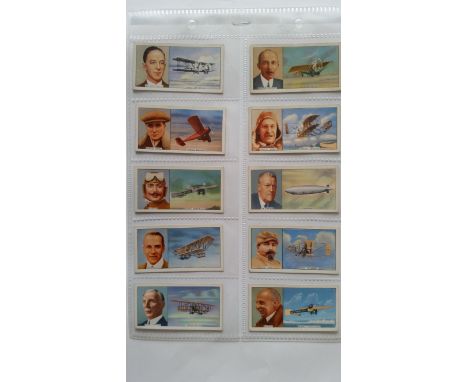 MIXED, complete (11), inc. Carreras (7), Naval &amp; Army Uniforms, Highwaymen, Views of the World, Famous Airmen &amp; Airwo